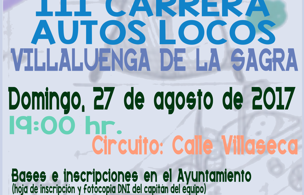 III Carrera Autos-Locos de Villaluenga
