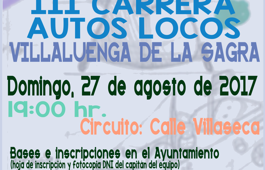 III Carrera Autos-Locos Villaluenga