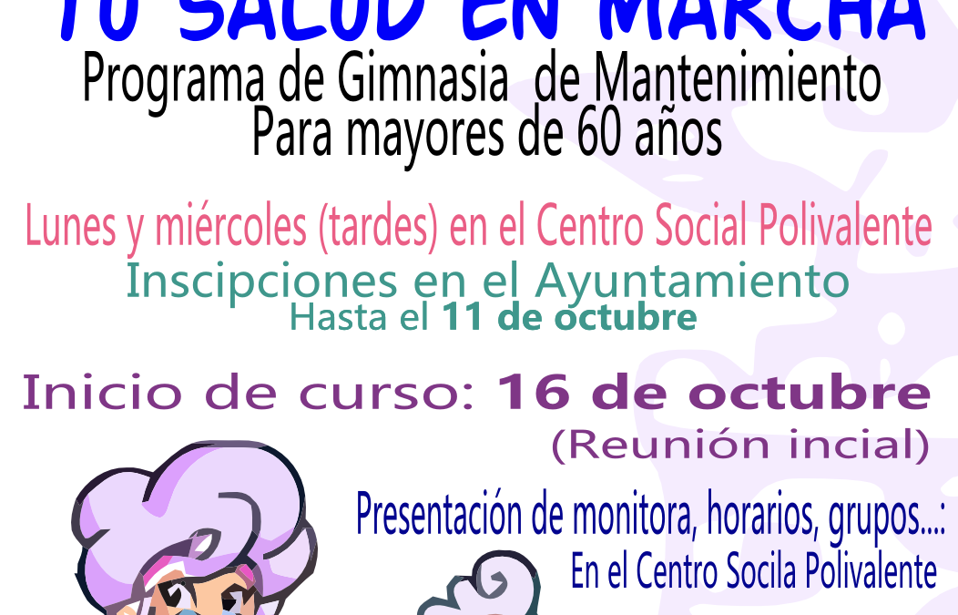 Tu Salud en Marcha 2017-18