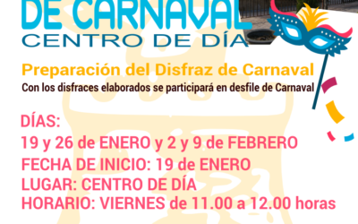 Taller de Carnaval del Centro de Día