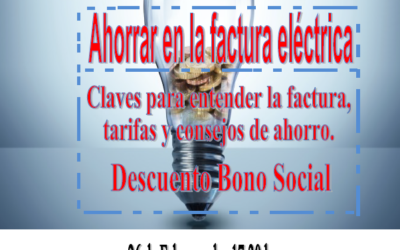 Charla sobre ahorro en la factura eléctrica