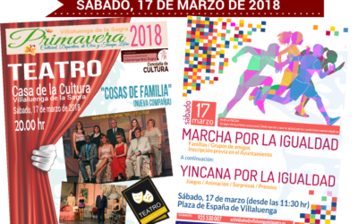 Actos del sábado 17 de marzo de 2018