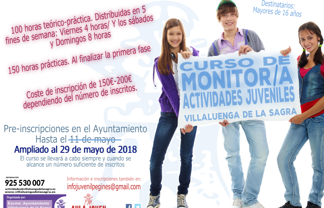 Curso de Monitor/a de actividades juveniles