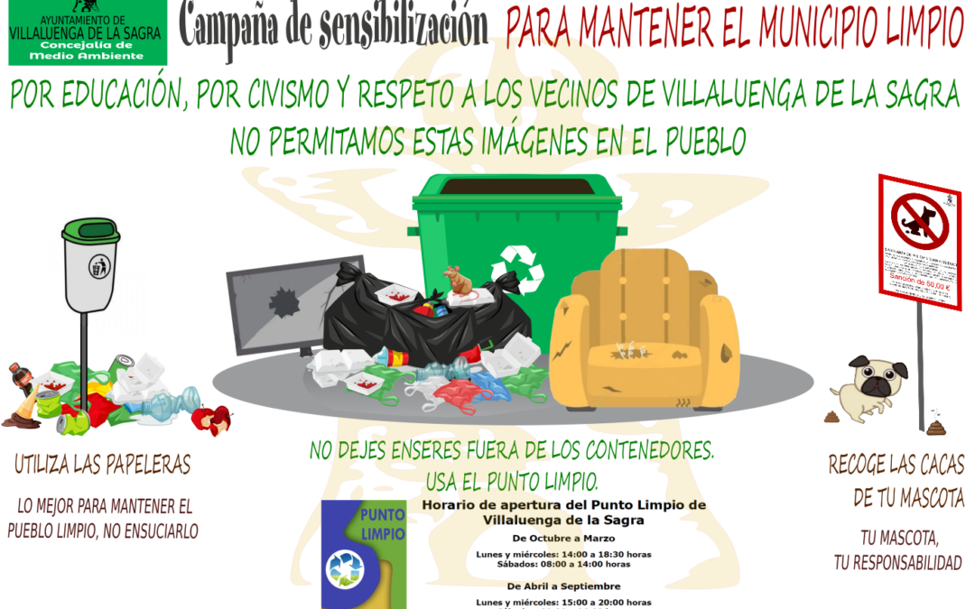 Campaña de sensibilización medioambiental