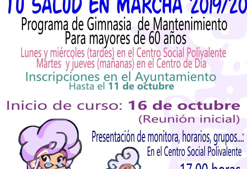 Tu Salud en Marcha 2019-2020