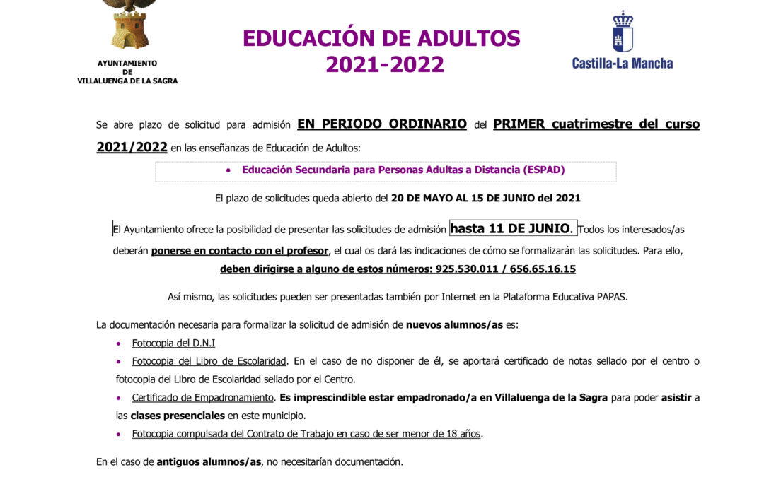 Educación de Adultos