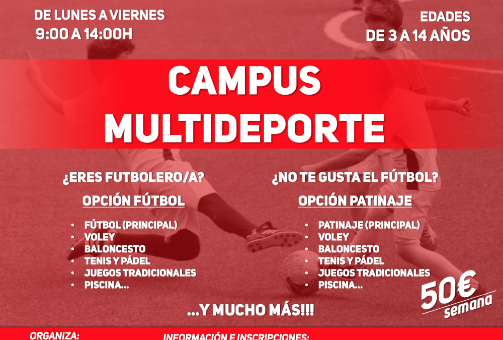 Campamento Multideporte verano 2021