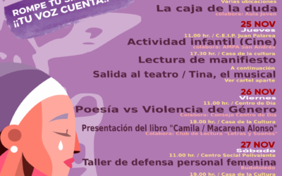 Semana de la Eliminación de la Violencia Contra la Mujer 2021