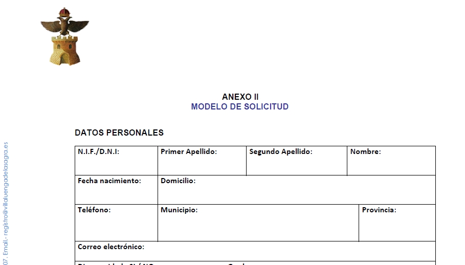 Convocatoria mediante concurso de plazas personal laboral