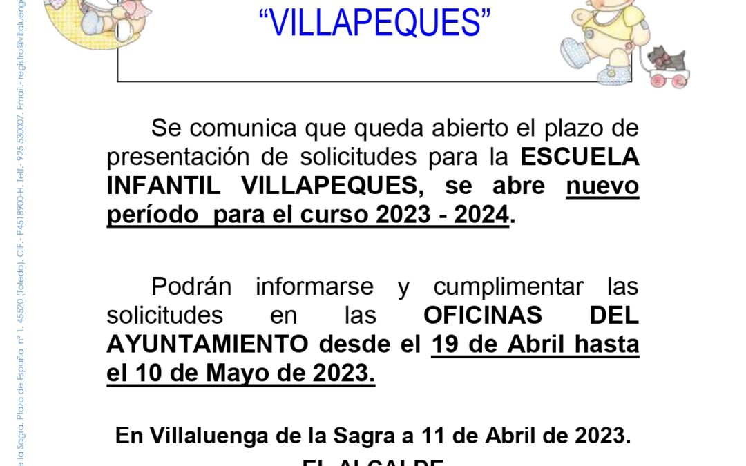 ESCUELA INFANTIL VILLAPEQUES