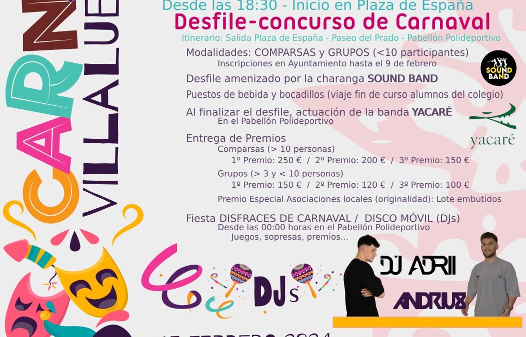 Carnaval 2024 – Desfile concurso