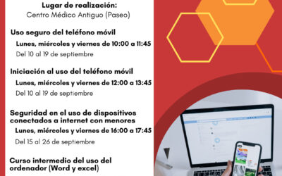 Nueva convocatoria de cursos de formación.