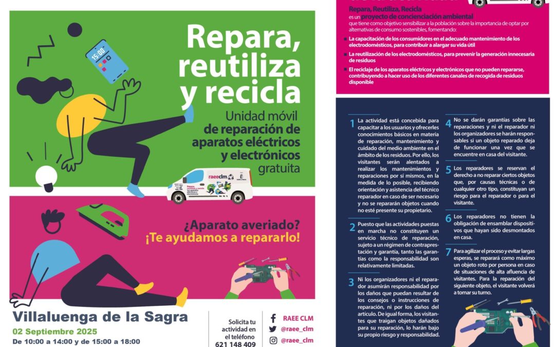 Furgoneta itinerante de Reparación de electrodomésticos