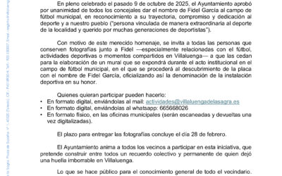 Campaña – Recogida fotos de Fidel García
